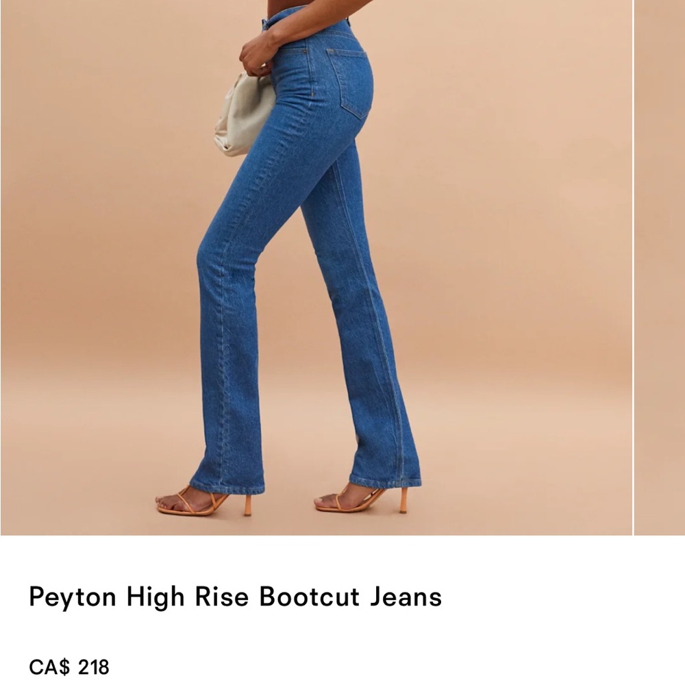 Reformation Peyton High Ride Bootcut Jeans - Picture 8 of 8